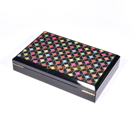 KSA Riyad saison remplissable en bois forme boîte à chocolat bois dates boîte citations asda ramadan boîte