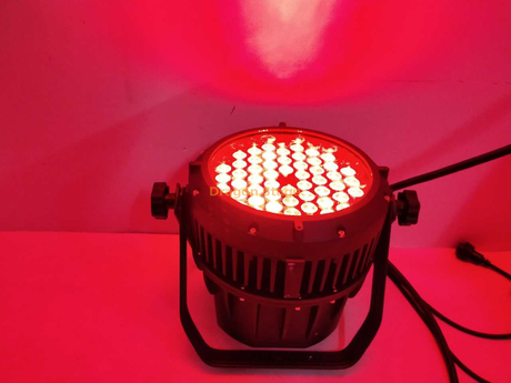 54 Perles Trois-en-un Imperméable à l'eau en fonte d'aluminium LED Par Lights