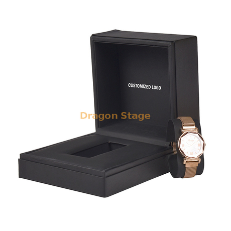 En stock Nouvelle boîte de montres en cuir Oem de haute qualité pour cadeau