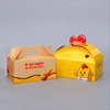 Commerce de gros de poulet rôti de restaurant imprimé personnalisé Fast Food Packaging Boîte de papier de frites françaises frites