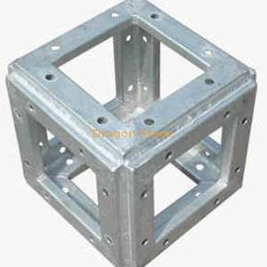 Joint d'interface de connecteur de bloc de boîte d'angle d'accessoire de botte d'étape en aluminium pour des événements de botte de vis d'écrou de boulon