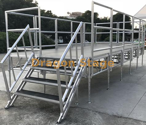 Aluminium Alloy Outdoor Event Concert Stage 18.3x17.08m