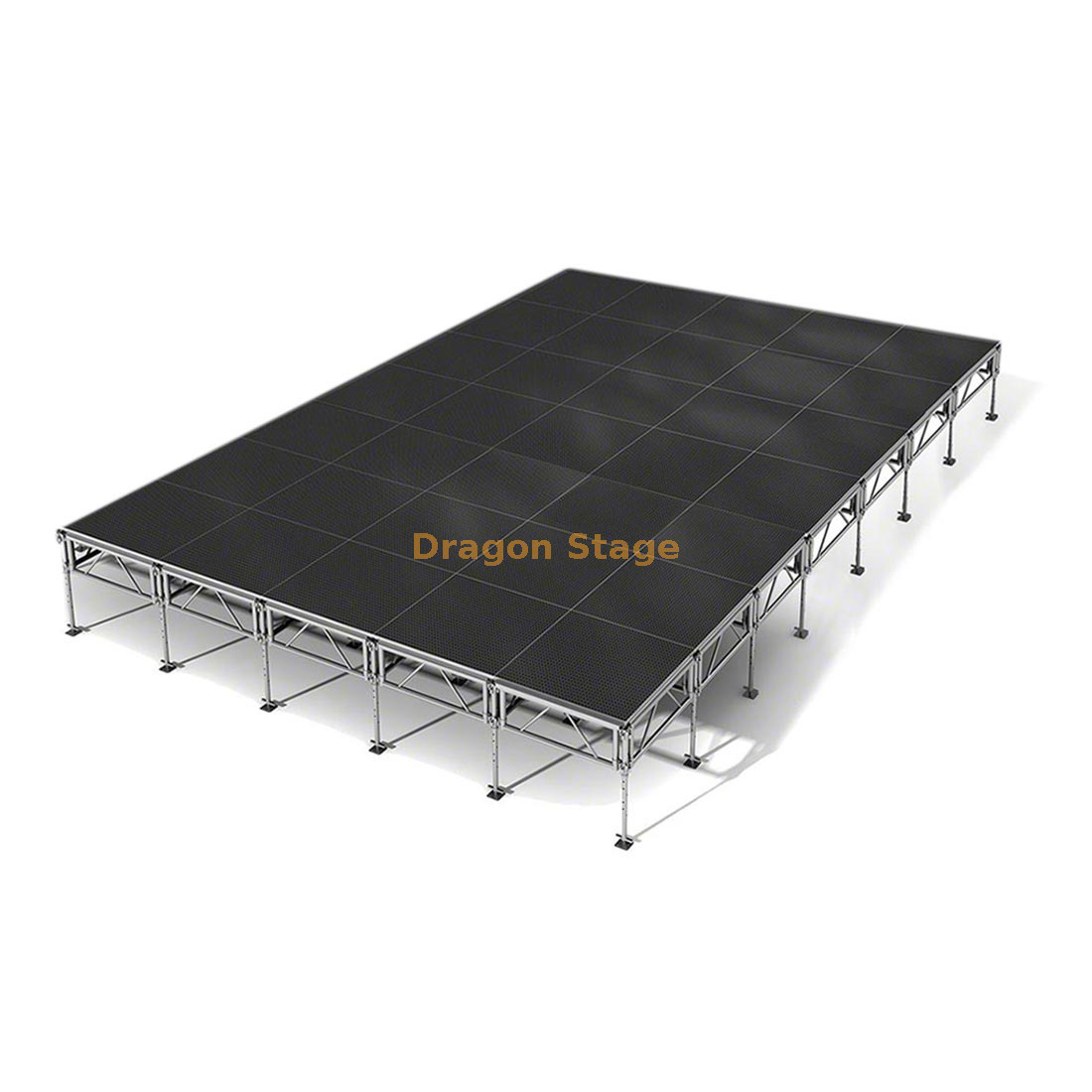 &Eacute;tape mobile 8.54x6.1m d'alliage d'aluminium de plate-forme de repr&eacute;sentation d'activit&eacute; ext&eacute;rieure