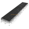Système de scène extérieure tout terrain réglable en hauteur de 40x8 pieds-plate-forme d'événement modulaire en aluminium portable