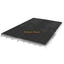 4x4 ft Plateforme portable Plateforme en aluminium Mobile Stage for Concert Project
