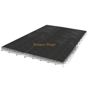 4x4 ft Plateforme portable Plateforme en aluminium Mobile Stage for Concert Project