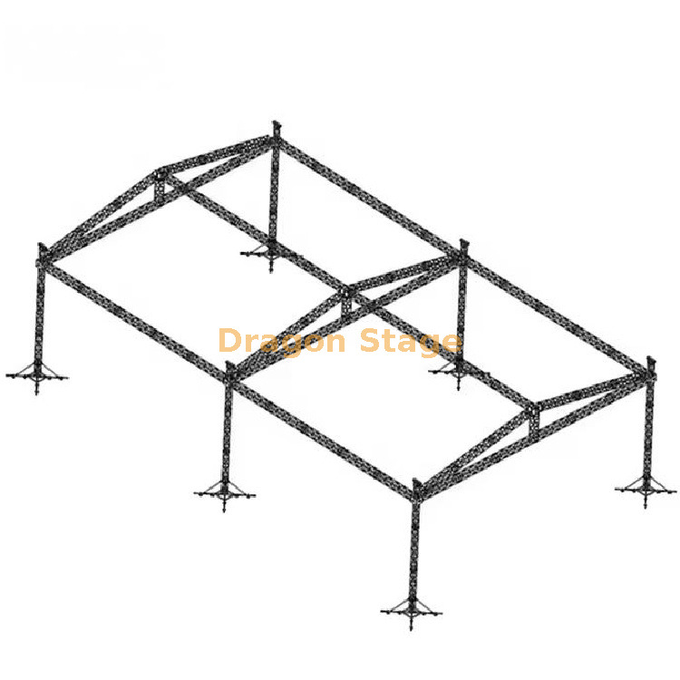 20x15x10m Mobile Pitch Roof System pour les événements