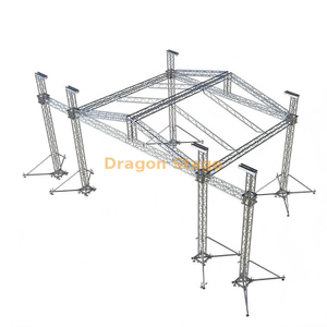 Botte en aluminium de toit de concert d'événement extérieur pour les haut-parleurs suspendus 14x10x12m