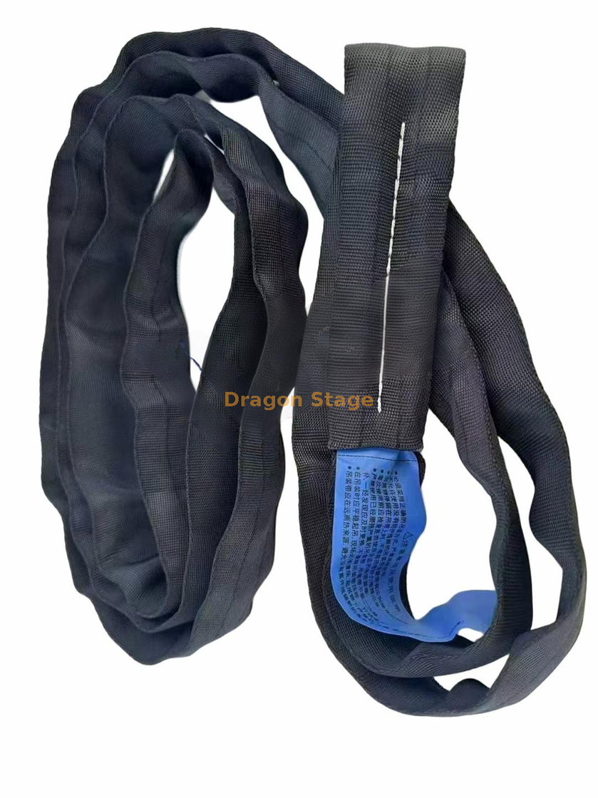 2T / 3T 2m / 3m de longueur de longueur de haute qualité en polyester de polyester pour soulever le support au sol 