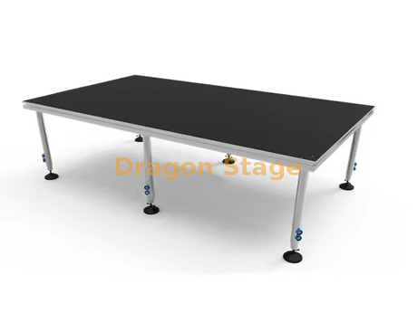 Plate-forme d'étape DJ de l'événement portable à 6 jambes DJ 1.5x1m