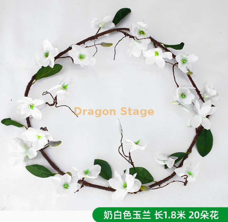 白色玉兰花藤 （1 条）