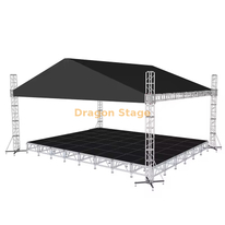 Performance de gymnase extérieur ferme triangulaire toit 10x8x5m