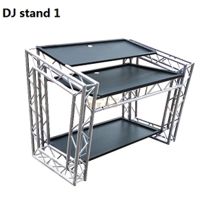 1/3 Aluminium pliant DJ Booth Table en treillis sur mesure DJ Table pour l'événement