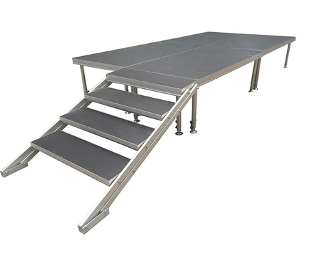 Scènes portatives Quik Stage Lite en aluminium 4x8 pieds 1,22x2,44m
