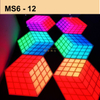 L'étape portative de danse a mené le cube magique MS6-12 de l'étape 3D de DJ d'affichage