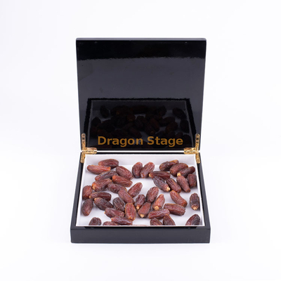KSA riyadh saison 10 pièces noir ramadan boîte à gâteaux kraft portable cadeau ramadan boîte 30 tiroirs dates boîte en bois