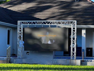 Affichage en aluminium d'exposition Gentry Truss pour Garden Party 3x2m