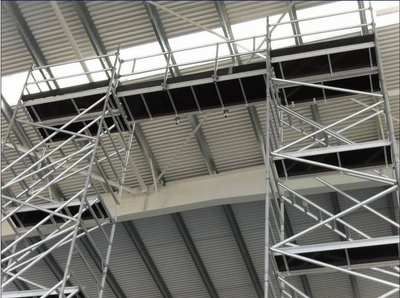 Échafaudage de pont en aluminium mobile à prix compétitif