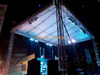 Système de ferme de toit plat pour DJ de concert en plein air