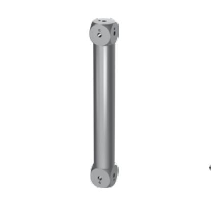 Structure d'éclairage de concert à double tubes FT42-31AD/HT42-31AD 50×2