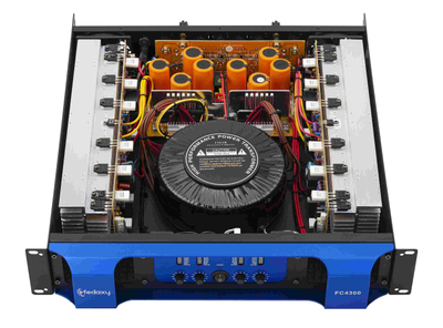 Amplificateur de puissance analogique série H à 4 canaux FC4H (2U 4CH) 4x300W 4x400W 4x600W 4x800W 4x1000W 4x1300W 4x1500W