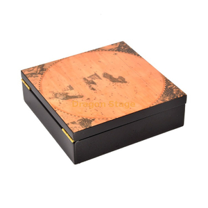 KSA Riyadh saison acrylique eid ramadan boîte avec couvercle bois chocolat coffret ramadan boîte à musique