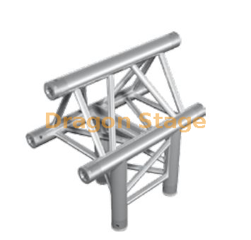 FT33-T37/HT33-T37 triangle 50×2 tubes éclairage treillis aluminium