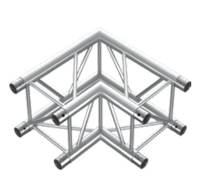PT34-C21 coffret 50×2 tubes truss événementiel aluminium