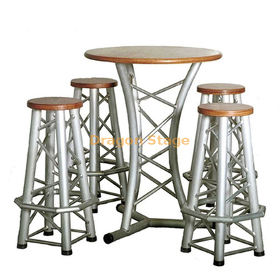 Tabouret de bar/table en aluminium portatif de botte de boîte de nuit de botte pour la partie 
