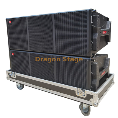  Module d'amplification 3 voies Quart pilotes néodyme LA-212 Pro réseau de lignes extérieur double 12 ''3 voies 2*12''LF, 10''MF, 2*3''HF