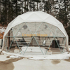 Tente extérieure de dôme d'événement de camping d'igloo de neige avec la porte