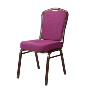 Vente en gros de chaises de banquet d'hôtel par fabricants, chaises artisanales en métal, chaises de chambre privée d'hôtel, chaises de banquet souples