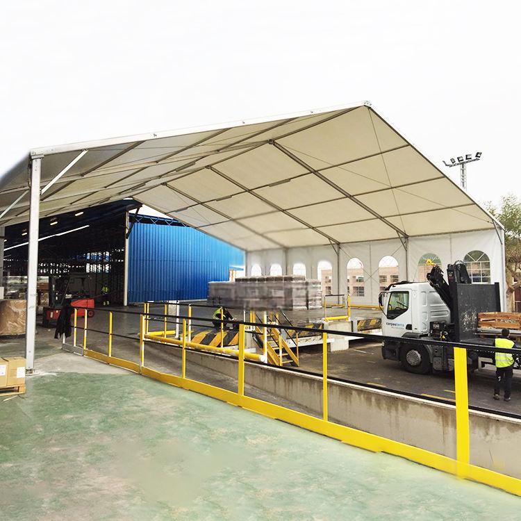 Grande tente d'entrepôt extérieur en PVC
