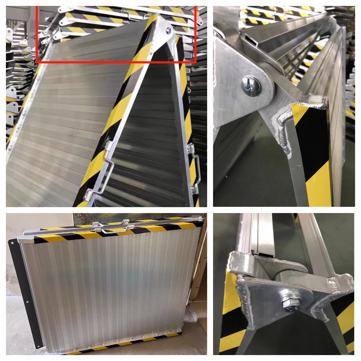Rampe pliable