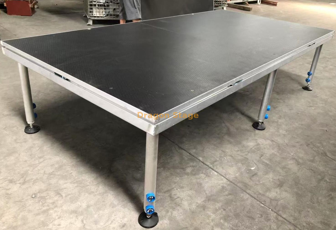 6 jambes Performance extérieure Portable Portable Stage rapide 2x1m