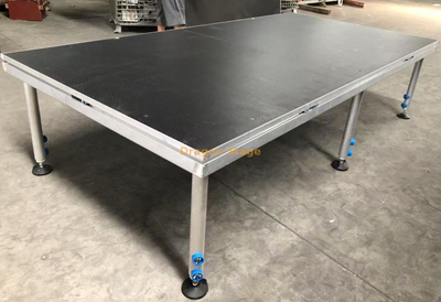 6 jambes Performance extérieure Portable Portable Stage rapide 2x1m