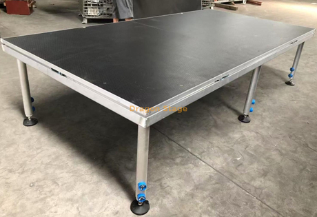 6 jambes Performance extérieure Portable Portable Stage rapide 2x1m
