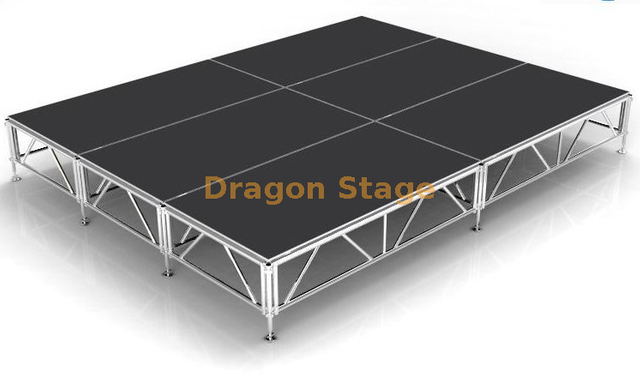 Vente chaude Portable en aluminium extérieur Concert de concert 16x12ft / 4.88x3,66 m 0,6-1m