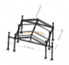 Système extérieur en aluminium de botte d'étape de concert de 12x12x8m avec des ailes de 2m PA