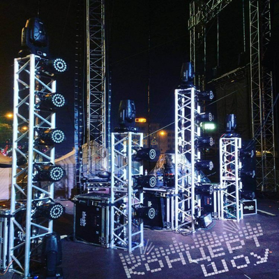Truss d'éclairage de concert portable