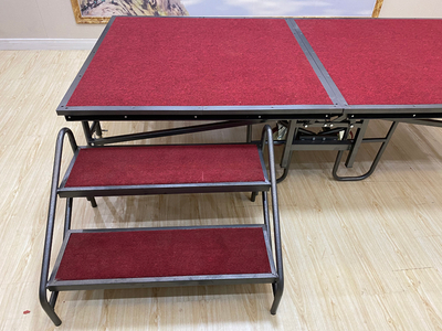 Podium d'intérieur pliable portatif en aluminium pour l'église