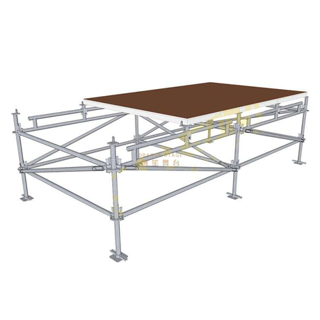 Échafaudage Étape de scène Stage Stage Portable Catwalk Stewalk Stade
