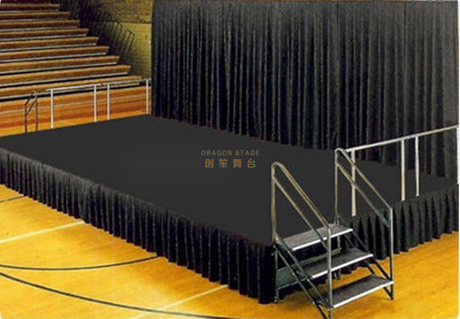 conception de scène d'église en aluminium extérieure faite sur commande de la taille 0.6-1m de 12x6m 2020