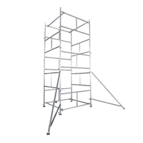 Système de treillis Line Array à cadre en H en aluminium de 4,5 m (structure d'enceintes de support au sol avec stabilisateurs)