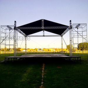 Concert de plafond en aluminium sur mesure Aluminium Sound H Truss 8m