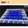 Mur d'affichage LED de scène de danse en verre portable MS6-22