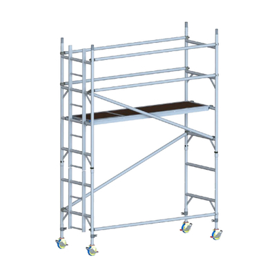 Échafaudage unique de plate-forme réglable