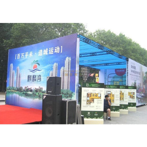 Affichage de ferme de plate-forme de scène d'exposition