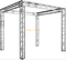 Ferme d'éclairage extérieur de concert portable en aluminium 12x12x10 pieds (3x3x3m)