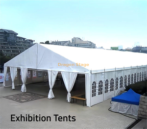 Grande tente de couverture de célébration d'événement 30x30x5m